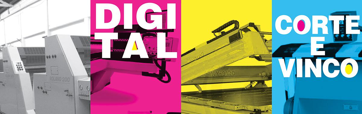 Gráfica para impressão digital UV